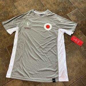 💥3/$30💥 FIFA Cup 2022 Gray and White Men's Sports Shirt World Cup